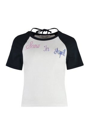 Apron cotton T-shirt-0